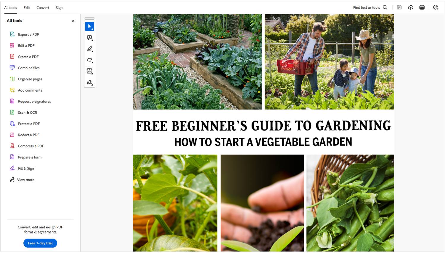 pdf pour le jardinage